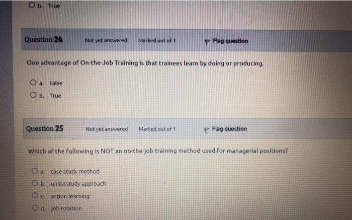 human resources management(need soultion) O b.