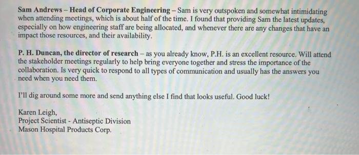 Please fill in the stakeholder register chart
