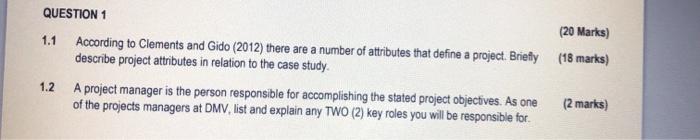Read the following Case Study and answer the