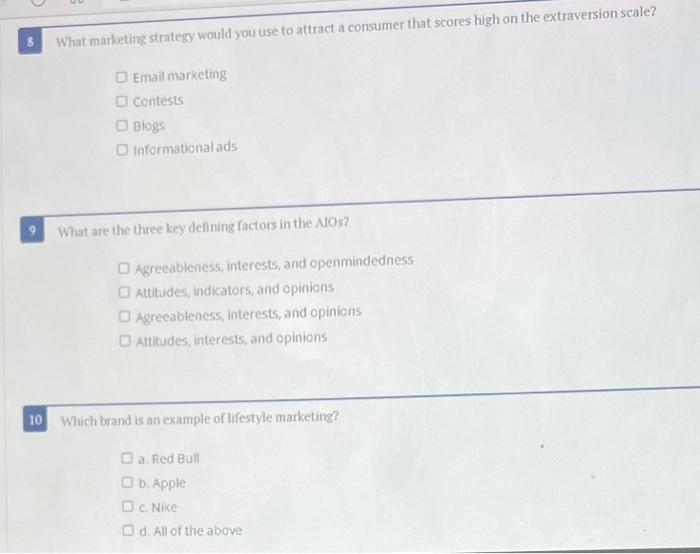 What marketing strategy would you use to attract