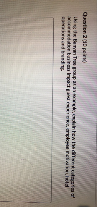 300 word Question 2 (10 points) Using the Banyan