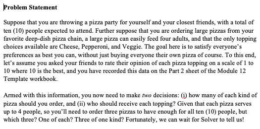 Part 3 Modify the new worksheet to include