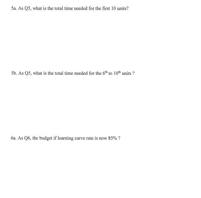 Data Question 5) Problem 4 identified how long it