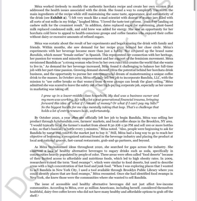 Read the case study and answer asap: How does the