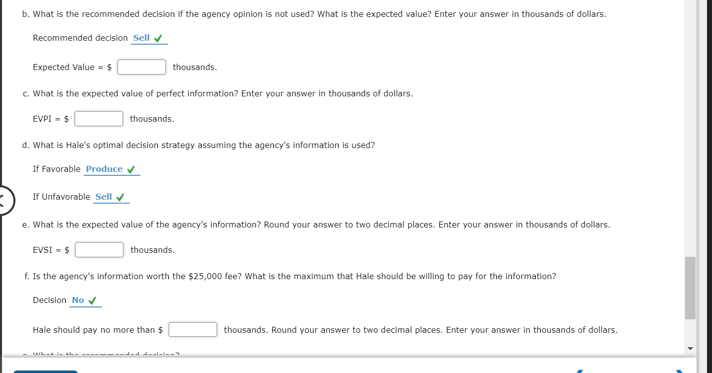 2 Problem 13-19 (Algorithmic) Hale's TV