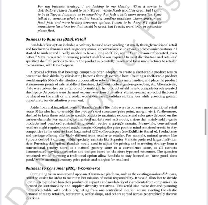 Read the case study and answer asap: How does the