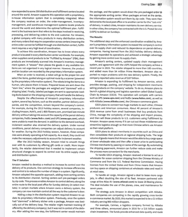 Describe the problems that Amazon faced during