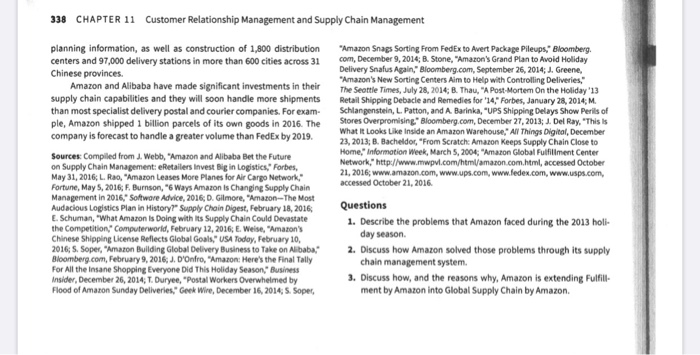 Describe the problems that Amazon faced during