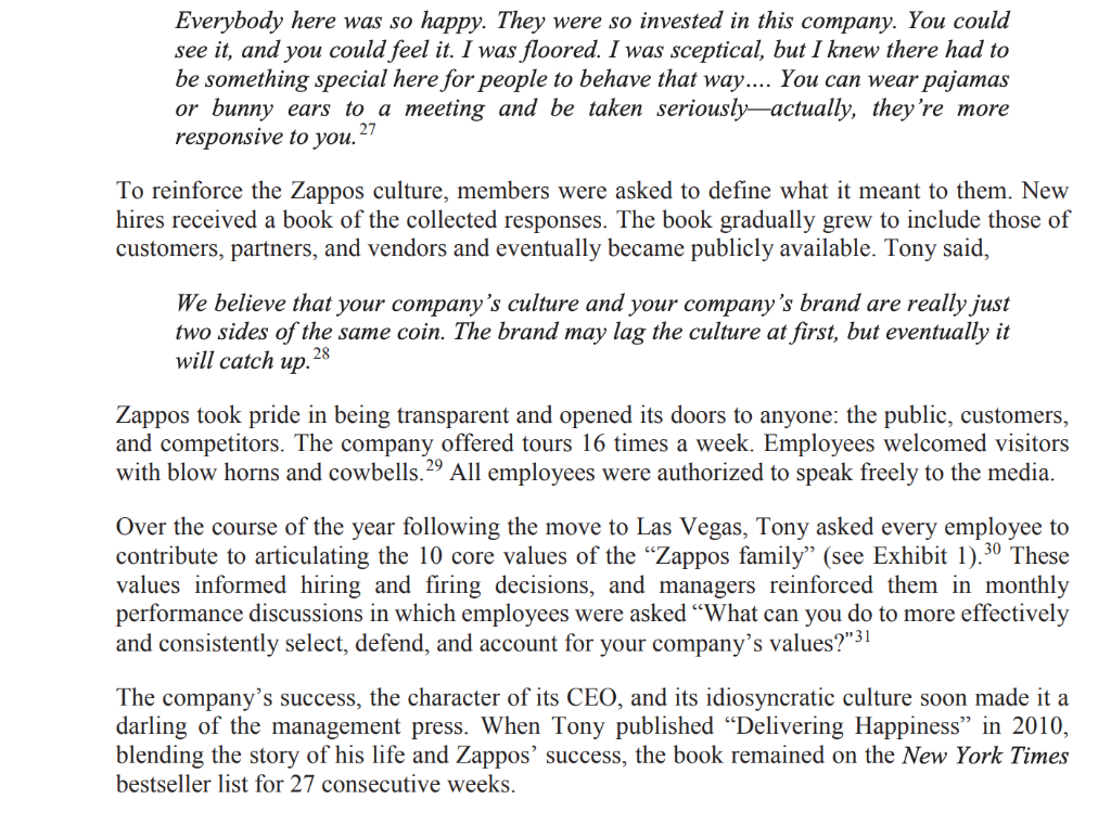 One paragraph for each question. Would you want