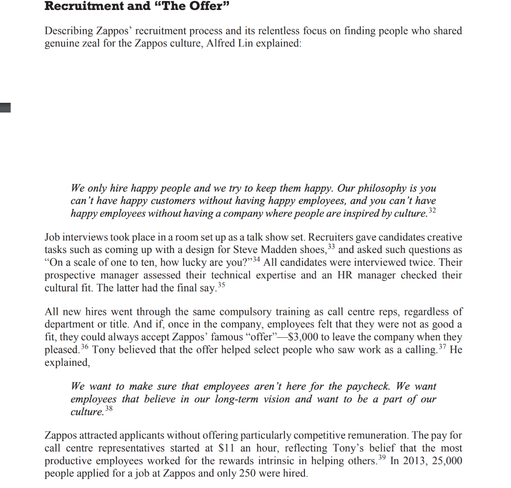 One paragraph for each question. Would you want