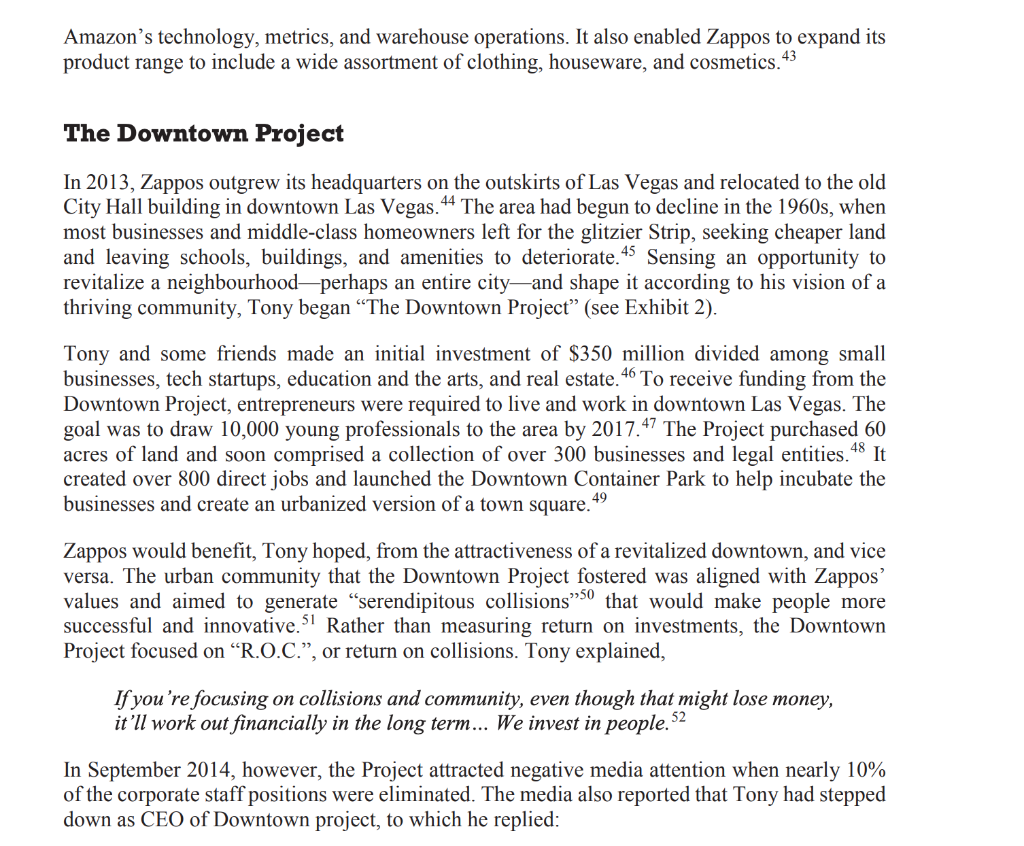 One paragraph for each question. Would you want