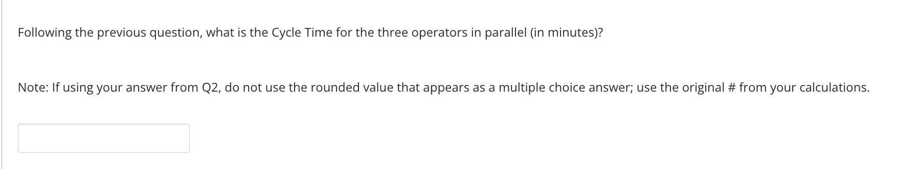 Consider a bank which has three tellers operating