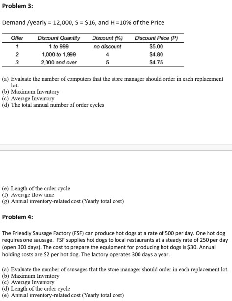 totally stuck H stands for holding cost Problem