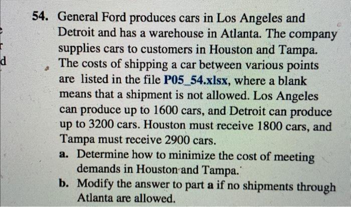 please use excel solver and the range names to