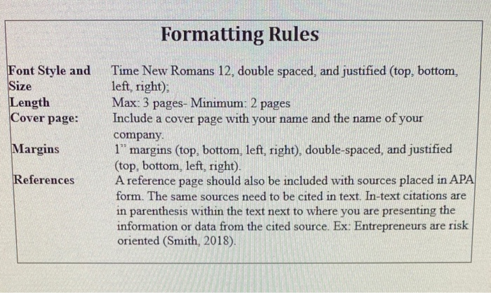 IN YOUR OWN WORDS! (2-3 PAGES) . Industry/Market