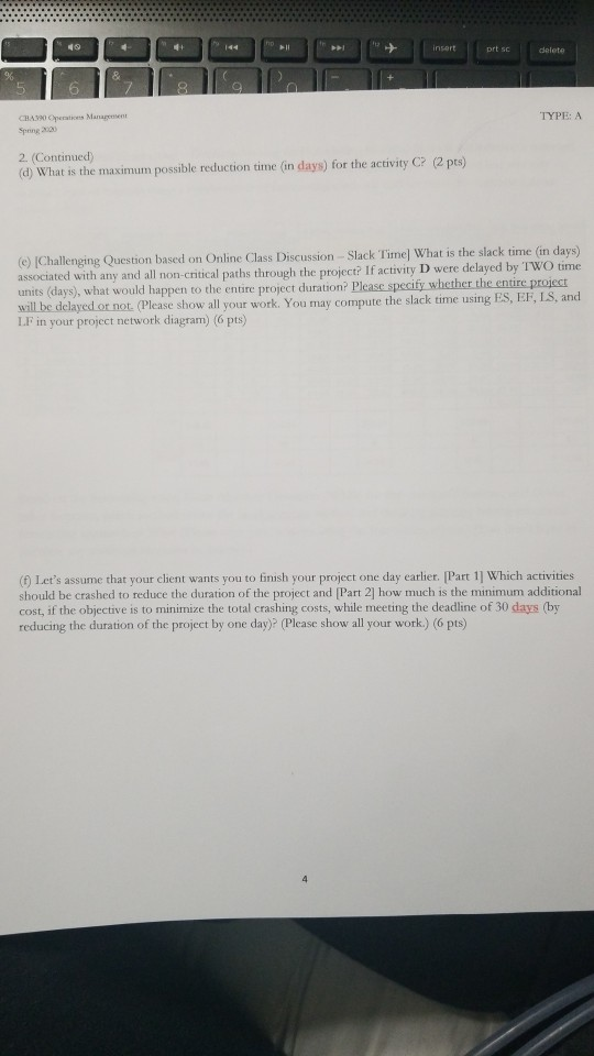 hp TYPE: A CHAOS Spring 200 2.Ch. 3. Project