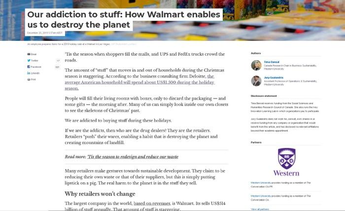 1. However, Walmart does not want to work on
