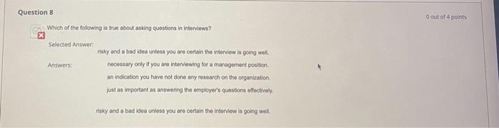 multiple choice need answer Question 1 Dout of 4