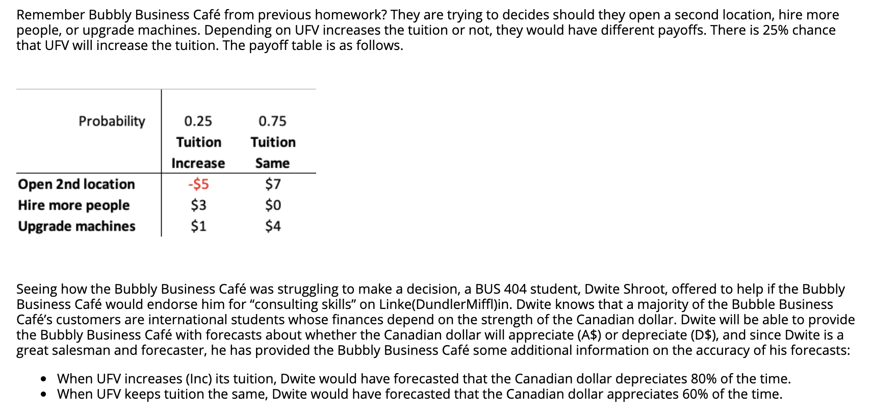Disregard anything in the boxes, but how do you