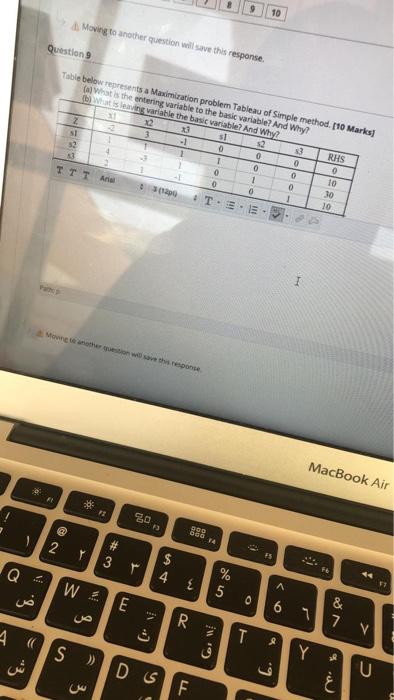 A Moving to another question will save this