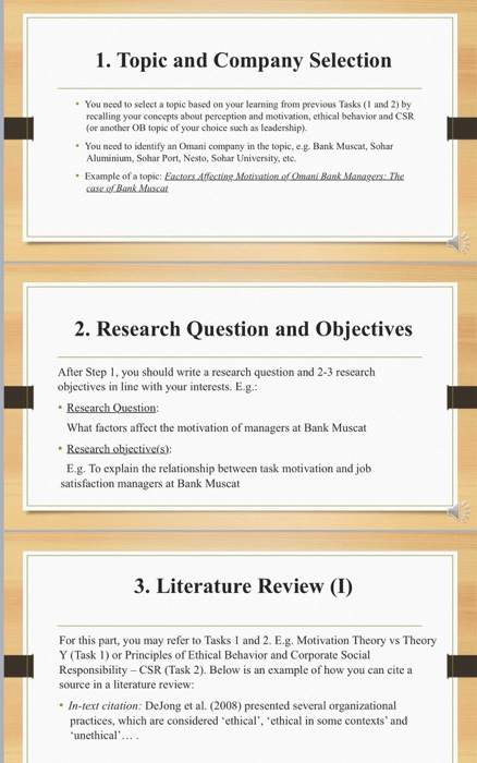 I want a brief example of what should be written