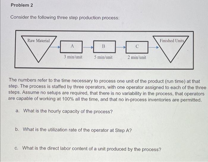 please show steps in detail! Problem 2 Consider