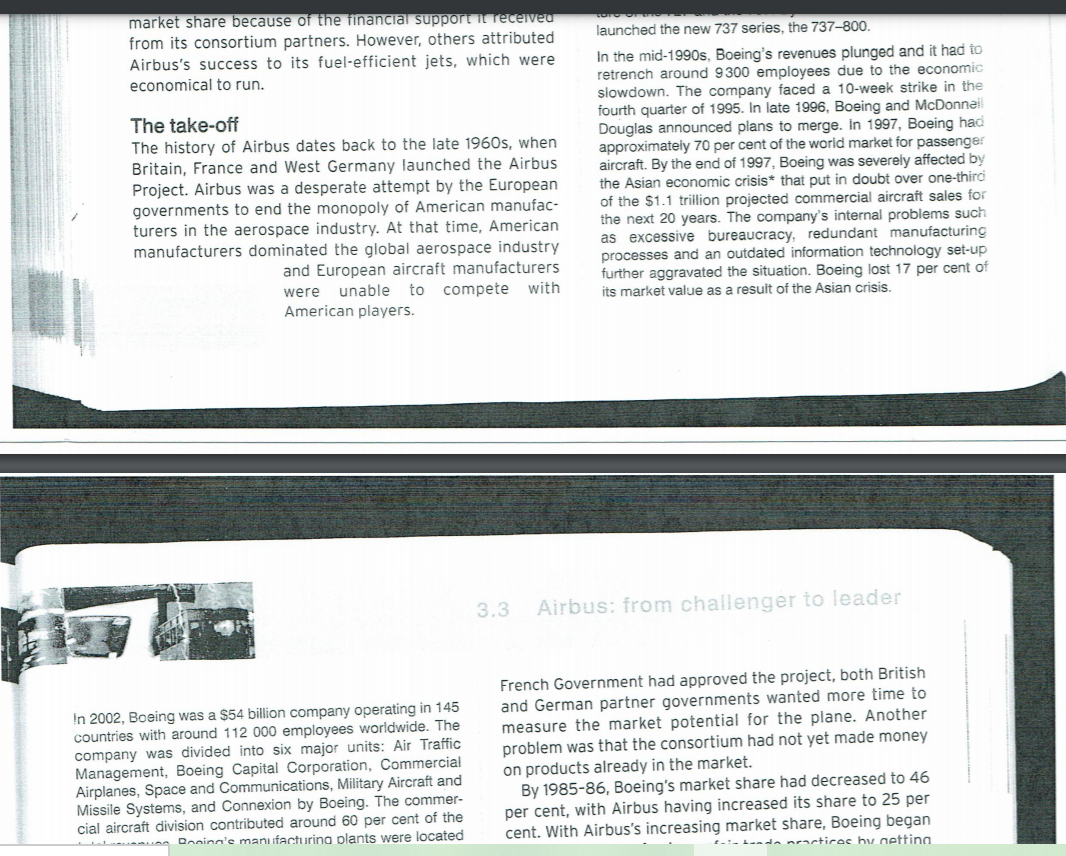 Ques 1- Discuss the nature of the competition