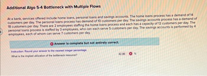 Additional Algo 5-4 Bottleneck with Multiple