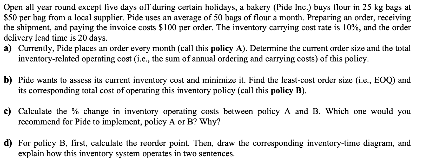 a Open all year round except five days off during