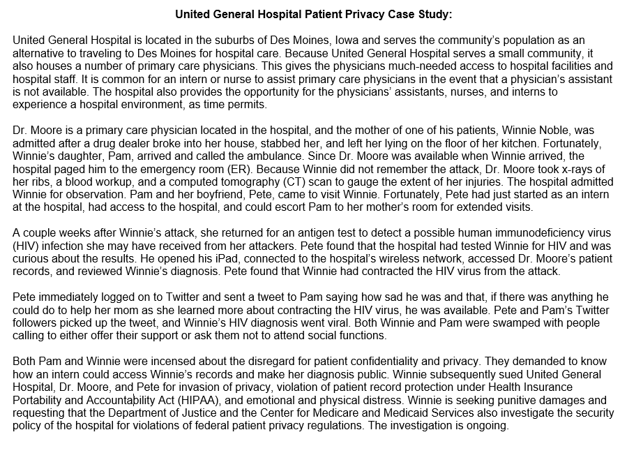 Because Pete accessed Winnie's record using