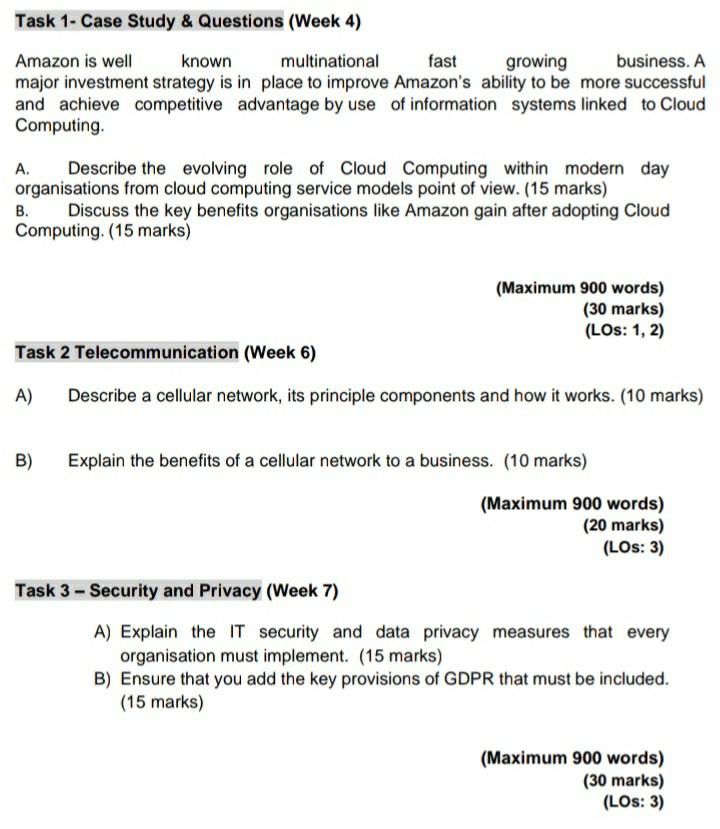 Learning Outcomes: After completing the module,