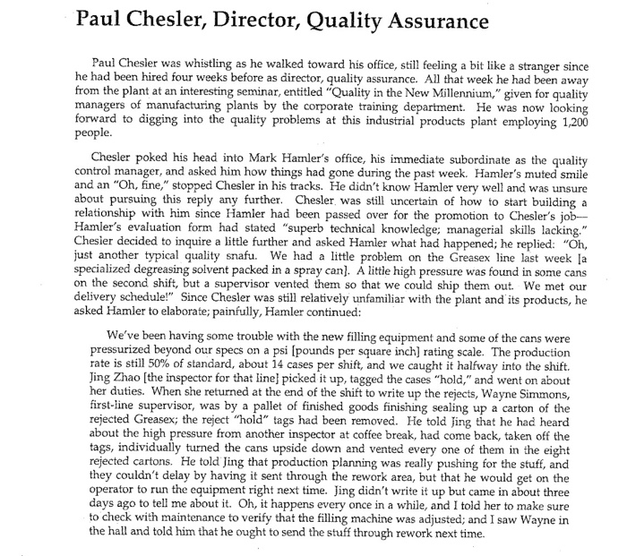 Use a bar chart or Pareto Analysis 1. Choose a