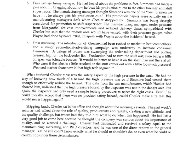 Use a bar chart or Pareto Analysis 1. Choose a