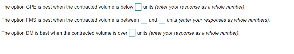 Borges Machine Shop, Inc., has a 1-year contract