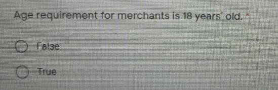 answer must be in 100-200 words Age requirement