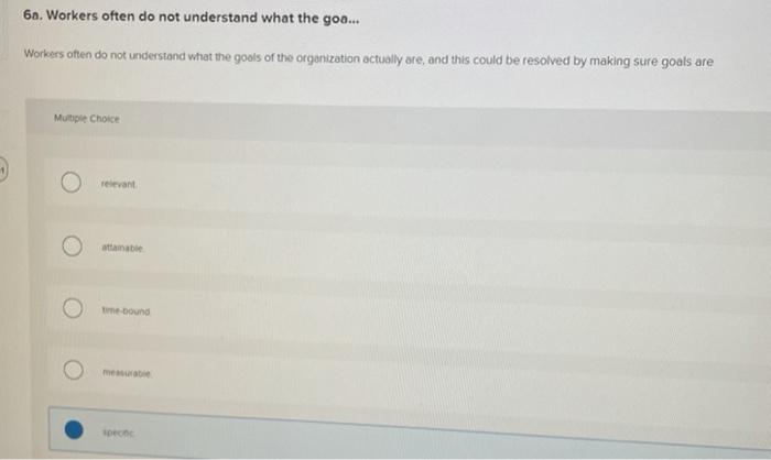 60. Workers often do not understand what the