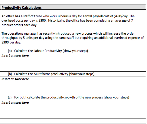 Forecasting Name a forecasting technique and note