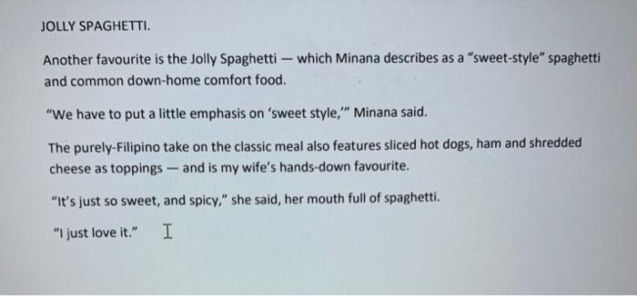 By reading this article, 1. Do you think that