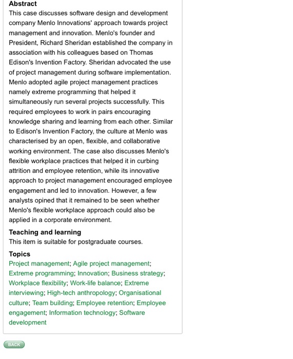 so first we have to read the full case and answer