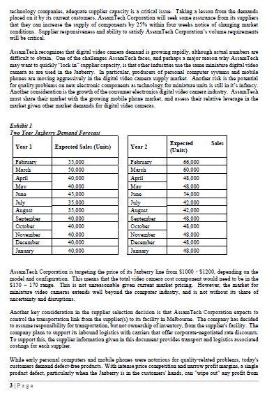 Based on the information given in the case study,