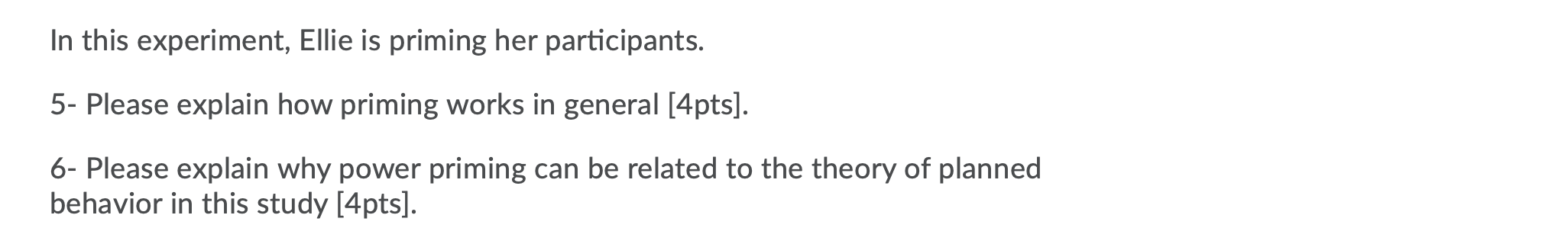 Ellie works as a market researcher for an online