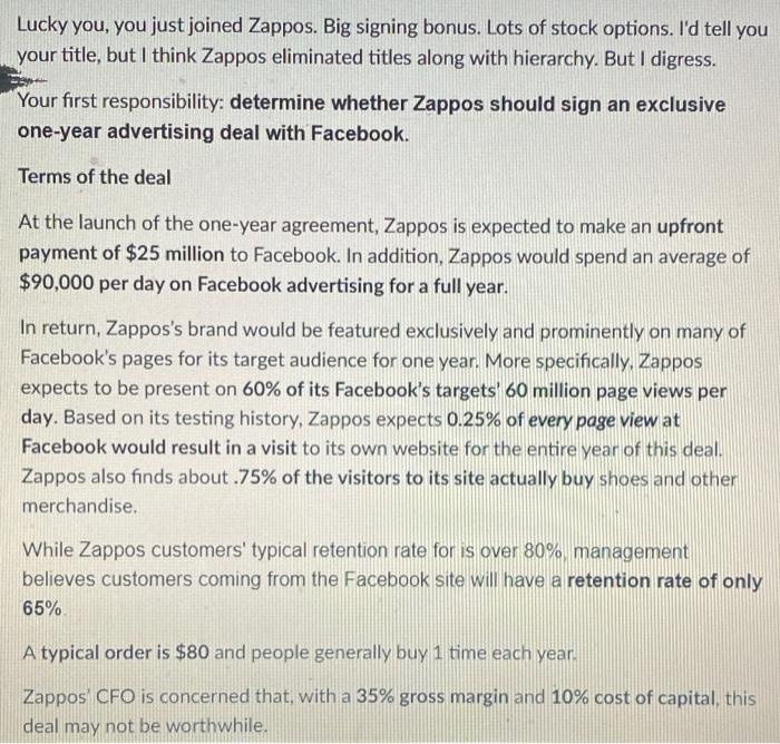 Assume customers acquired at the end of the year