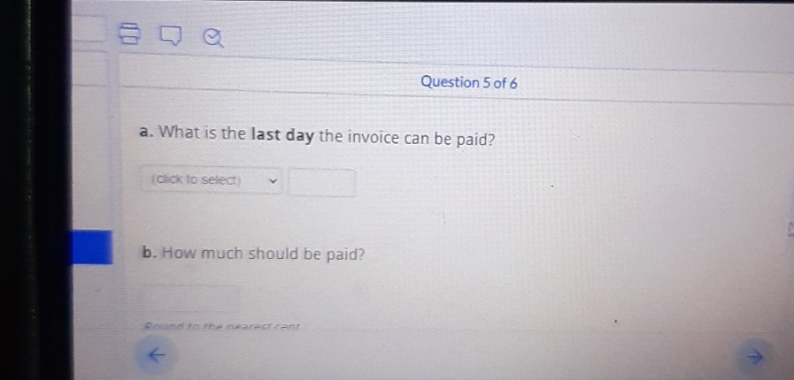 Question 5 of 6 Potatoes Inc. has received an