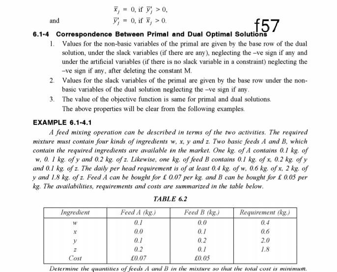 , = 0, if y> 0, and V) = 0, if X, > 0 f57 6.1-4