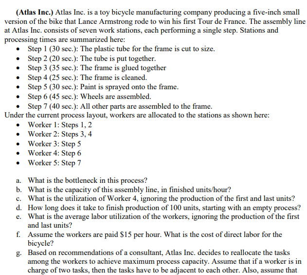 g. Based on recommendations of a consultant,