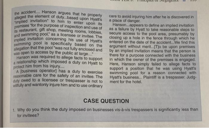 IRAC method for these 4 cases CASE EXAMPLE 5-6
