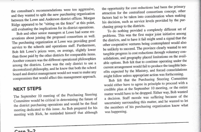 Donovan Valley Purchasing Consortium Case -