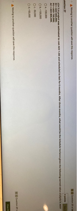 > Moving to another question will save this