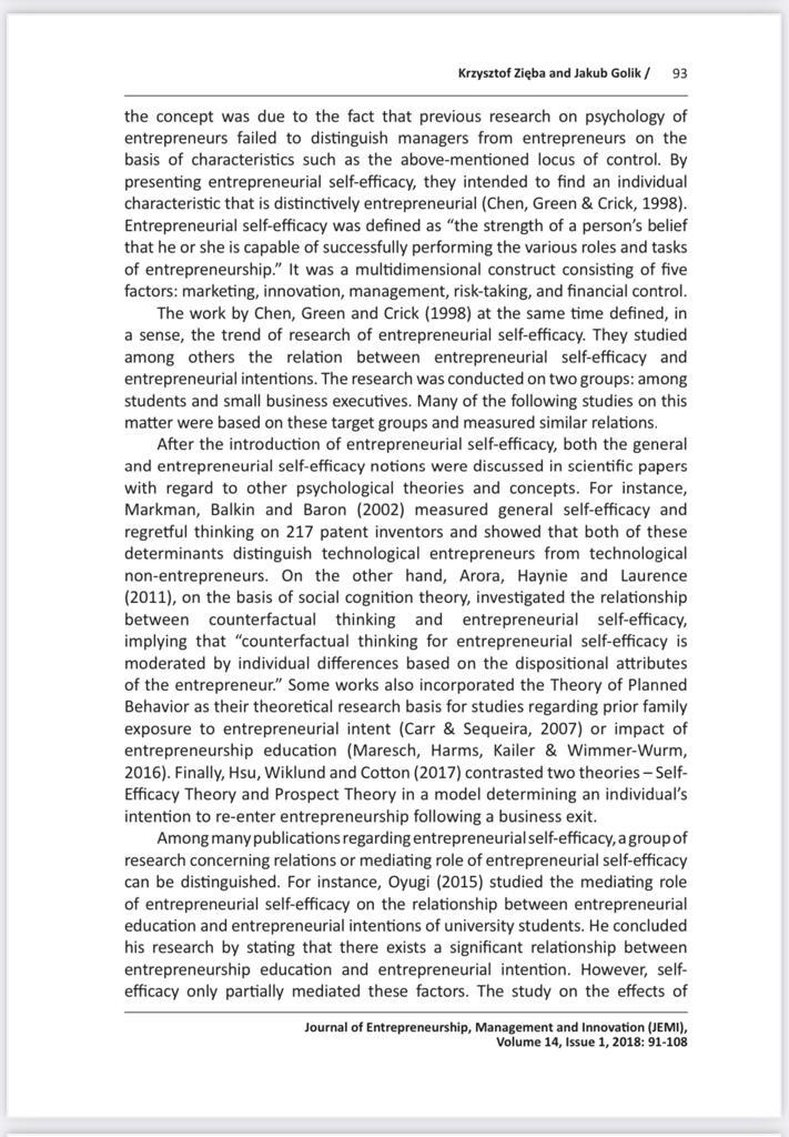DOI: 10.7341/20181415 JEL code: L26/ 91 Testing