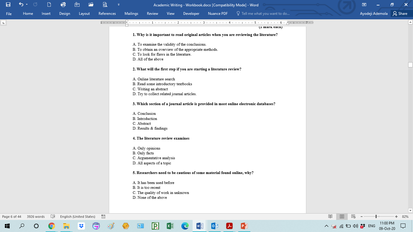5 5 X Academic Writing - Workbook.docx